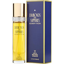 Diamonds & Sapphires By Elizabeth Taylor Edt Spray 3.3 Oz