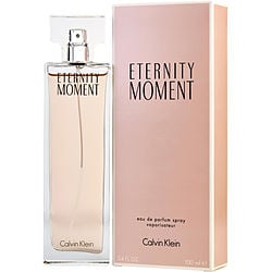 Eternity Moment By Calvin Klein Eau De Parfum Spray 3.4 Oz