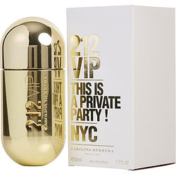 212 Vip By Carolina Herrera Eau De Parfum Spray 1.7 Oz