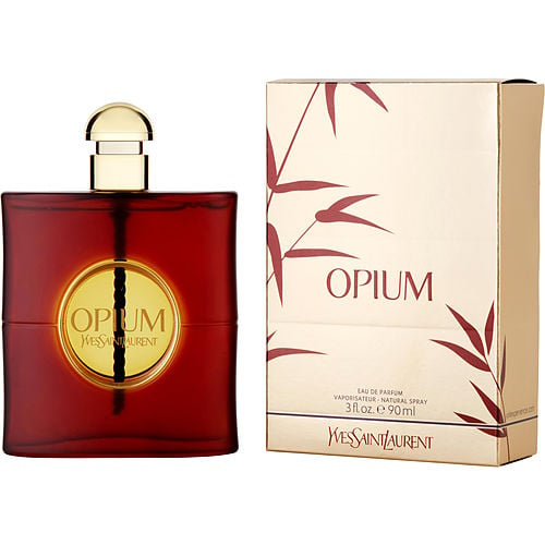Opium By Yves Saint Laurent Eau De Parfum Spray 3 Oz (New Packaging)
