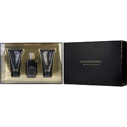 Unforgivable By Sean John Edt Spray 4.2 Oz & Aftershave Balm 3.4 Oz & Shower Gel 3.4 Oz