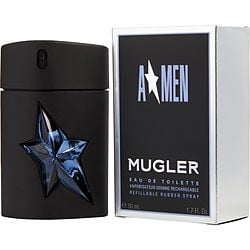 Angel By Thierry Mugler Edt Spray Rubber Bottle Refillable 1.7 Oz