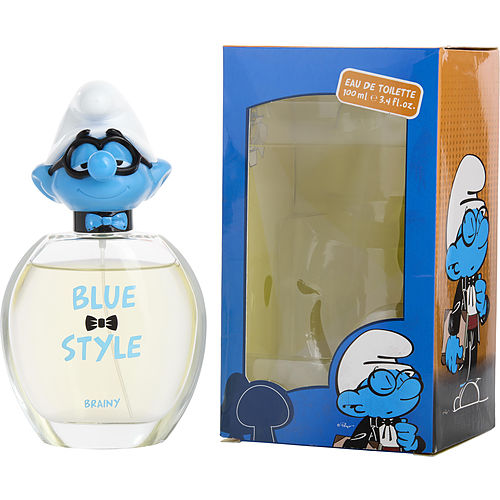 smurfs-3d-by-first-american-brands-brainy-smurf-edt-spray-3.4-oz-(blue-style)