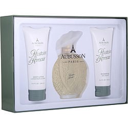 Histoire D'Amour By Aubusson Edt Spray 3.4 Oz & Body Lotion 3.4 Oz & Shower Gel 3.4 Oz