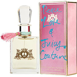 Peace Love & Juicy Couture By Juicy Couture Eau De Parfum Spray 3.4 Oz (New Packaging)