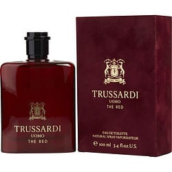 Trussardi Uomo The Red By Trussardi Edt Spray 3.4 Oz