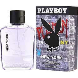 Playboy New York By Playboy Edt Spray 3.4 Oz (New Packaging)