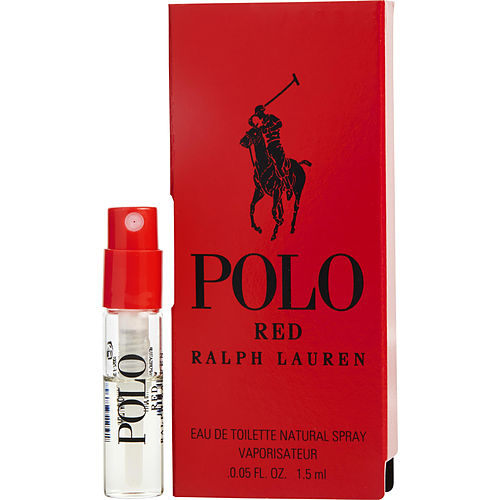 Polo Red By Ralph Lauren Edt Spray Vial On Card