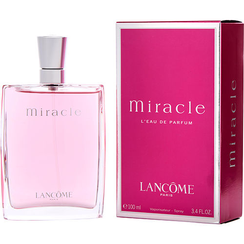 Miracle By Lancome Eau De Parfum Spray 3.4 Oz (New Packaging)