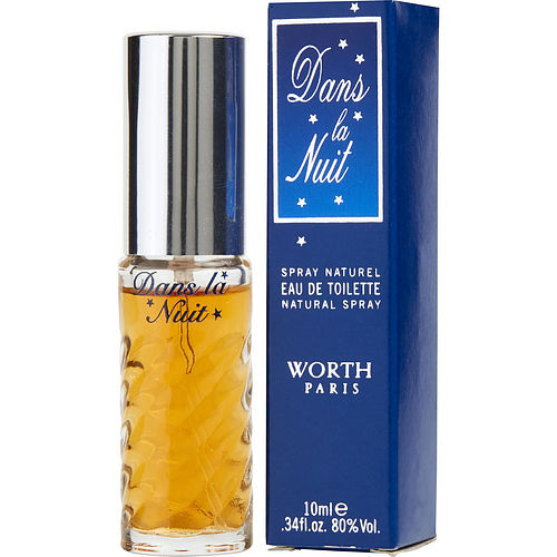 Dans La Nuit By Worth Edt Spray 0.34 Oz Mini