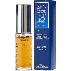 Dans La Nuit By Worth Edt Spray 0.34 Oz Mini