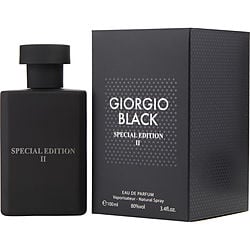 Giorgio Black By Giorgio Group Eau De Parfum Spray 3.4 Oz (Special Edition Ii)