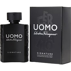 Salvatore Ferragamo Uomo Signature By Salvatore Ferragamo Eau De Parfum Spray 3.4 Oz