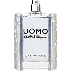 Salvatore Ferragamo Uomo Casual Life By Salvatore Ferragamo Edt Spray 3.4 Oz *Tester