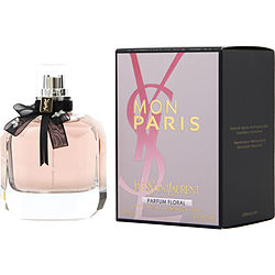 Mon Paris Floral Ysl By Yves Saint Laurent Eau De Parfum Spray 3 Oz