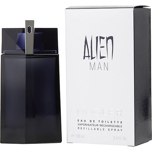 Alien Man By Thierry Mugler Edt Refillable Spray 3.4 Oz