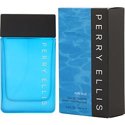 Perry Ellis Pure Blue By Perry Ellis Edt Spray 3.4 Oz