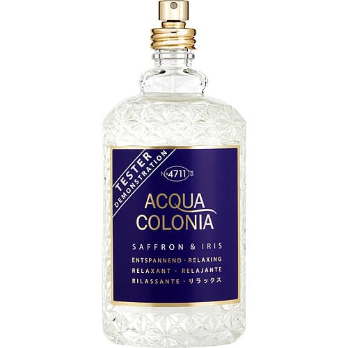 4711 Acqua Colonia Saffron & Iris By 4711 Eau De Cologne Spray 5.7 Oz *Tester
