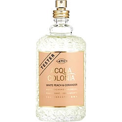 4711 Acqua Colonia White Peach & Coriander By 4711 Eau De Cologne Spray 5.7 Oz *Tester