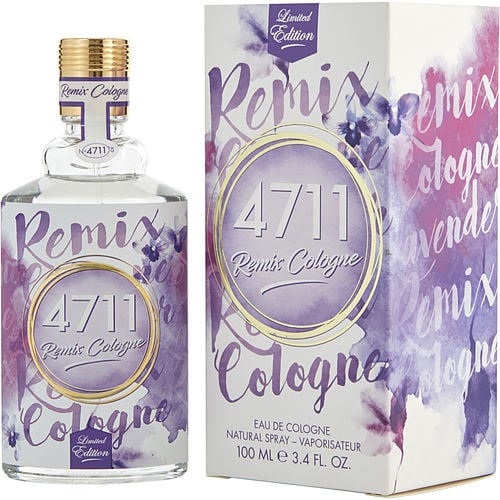 4711 Remix Cologne By 4711 Eau De Cologne Spray 3.4 Oz (2019 Lavender Limited Edition)