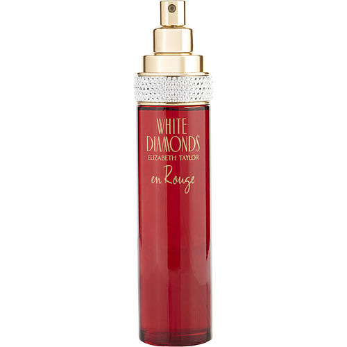 White Diamonds En Rouge By Elizabeth Taylor Edt Spray 3.3 Oz *Tester