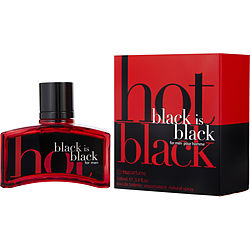 Black Is Black Hot By Nuparfums Edt Spray 3.4 Oz