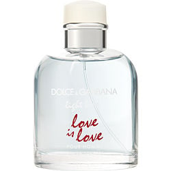 D & G Light Blue Love Is Love By Dolce & Gabbana Edt Spray 4.2 Oz *Tester
