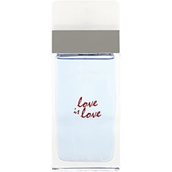 D & G Light Blue Love Is Love By Dolce & Gabbana Edt Spray 3.3 Oz *Tester