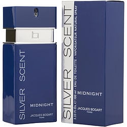 Silver Scent Midnight By Jacques Bogart Edt Spray 3.4 Oz