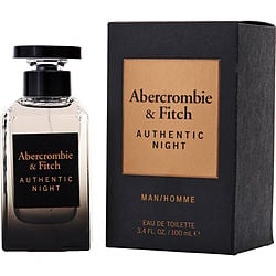 Abercrombie & Fitch Authentic Night By Abercrombie & Fitch Edt Spray 3.4 Oz