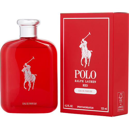 Polo Red By Ralph Lauren Eau De Parfum Spray 4.2 Oz