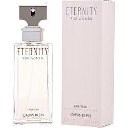 Eternity Eau Fresh By Calvin Klein Eau De Parfum Spray 3.4 Oz
