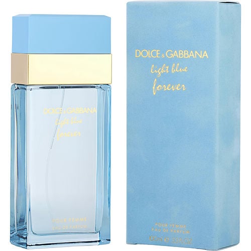 D & G Light Blue Forever By Dolce & Gabbana Eau De Parfum Spray 3.3 Oz