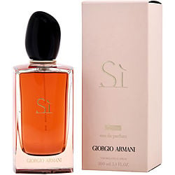 Armani Si Intense By Giorgio Armani Eau De Parfum Spray 3.4 Oz (New Packaging)