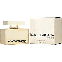 The One Gold By Dolce & Gabbana Eau De Parfum Intense Spray 2.5 Oz