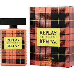 Replay Signature Reverse By Replay Edt Spray 3.4 Oz