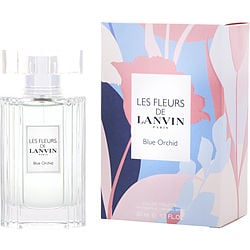 Les Fleurs De Lanvin Blue Orchid By Lanvin Edt Spray 1.7 Oz