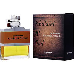 Al Haramain Khulasat Al Oud By Al Haramain Eau De Parfum Spray 3.4 Oz