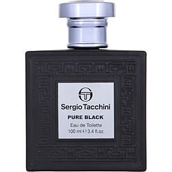 Sergio Tacchini Pure Black By Sergio Tacchini Edt Spray 3.4 Oz