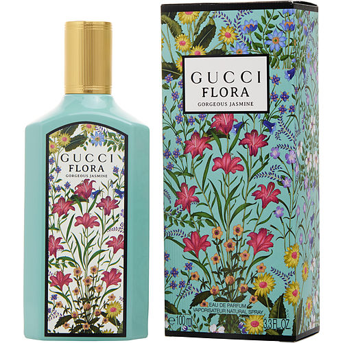Gucci Flora Gorgeous Jasmine By Gucci Eau De Parfum Spray 3.3 Oz