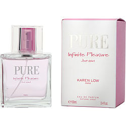 Infinite Pleasure Pure Just Girl By Karen Low Eau De Parfum Spray 3.4 Oz