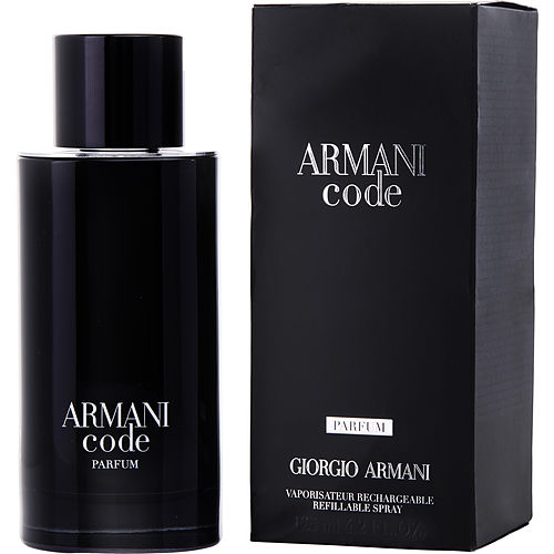 Armani Code By Giorgio Armani Parfum Spray Refillable 4.2 Oz