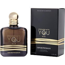 Emporio Armani Stronger With You Oud By Giorgio Armani Eau De Parfum Spray 3.4 Oz