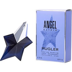 Angel Elixir By Thierry Mugler Eau De Parfum Refillable Spray 0.85 Oz