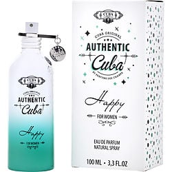 Cuba Authentic Happy By Cuba Eau De Parfum Spray 3.3 Oz