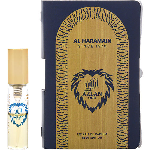 Al Haramain Azlan Oud Bleu Edition By Al Haramain Eau De Parfum Spray Vial