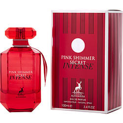 Maison Alhambra Pink Shimmer Secret Intense By Maison Alhambra Eau De Parfum Spray 3.4 Oz