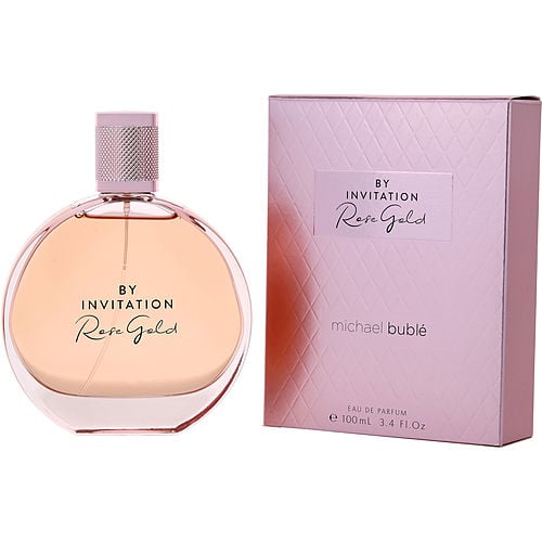 Michael Buble By Invitation Rose Gold By Michael Buble Eau De Parfum Spray 3.4 Oz