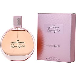 Michael Buble By Invitation Rose Gold By Michael Buble Eau De Parfum Spray 3.4 Oz