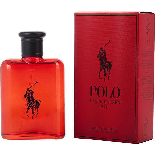 Polo Red By Ralph Lauren Edt Spray Refillable 4.2 Oz